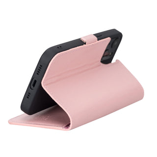 Delfi, TD Wallet - Handyhülle für iPhone 13 aus Leder