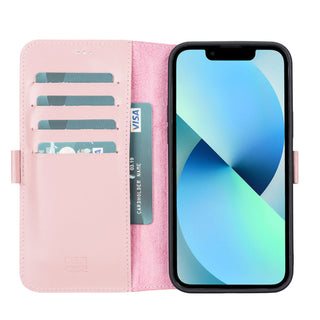 Delfi, TD Wallet - Handyhülle für iPhone 13 Pro Max aus Leder