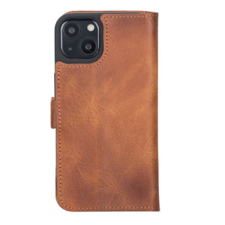 Delfi, TD Wallet - Handyhülle für iPhone 13 aus Leder