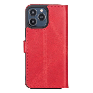 Delfi, TD Wallet - Handyhülle für iPhone 13 Pro Max aus Leder