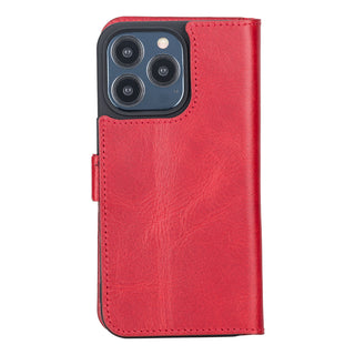 Delfi, TD Wallet - Handyhülle für iPhone 13 Pro aus Leder