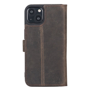Delfi, TD Wallet - Handyhülle für iPhone 13 aus Leder