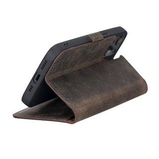 Delfi, TD Wallet - Handyhülle für iPhone 13 aus Leder