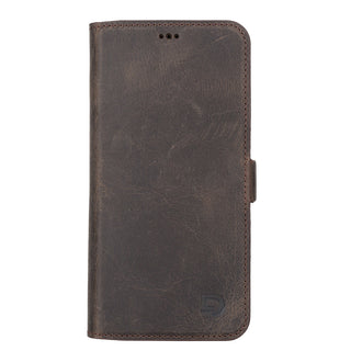 Delfi, TD Wallet - Handyhülle für iPhone 13 Pro Max aus Leder