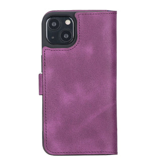 Delfi, TD Wallet - Handyhülle für iPhone 13 aus Leder