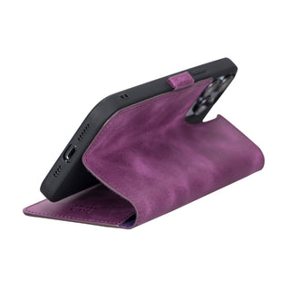 Delfi, TD Wallet - Handyhülle für iPhone 13 Pro Max aus Leder