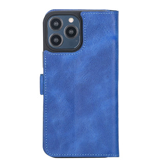 Delfi, TD Wallet - Handyhülle für iPhone 13 Pro Max aus Leder