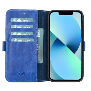 Delfi, TD Wallet - Handyhülle für iPhone 13 Pro aus Leder