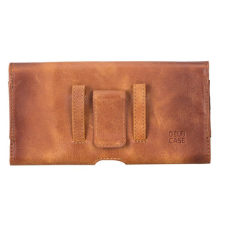 Delfi, Titan - Gürtel-Handytasche aus Leder