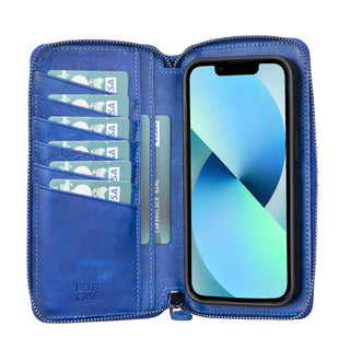 Delfi, Trina - 2-in-1-Handyhülle für iPhone 13 Pro aus Leder