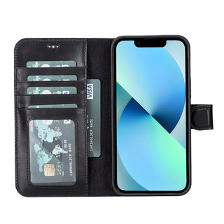 Magic - 2-in-1-Handyhülle für iPhone 13 Pro Max aus Leder