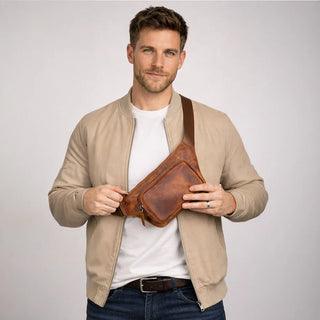 Apex Leather Waist Bag