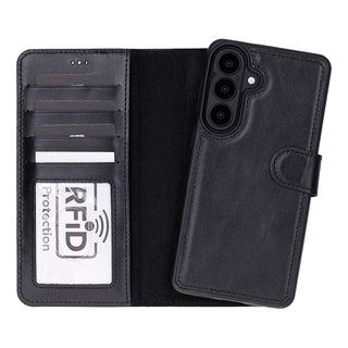 Magic Samsung Galaxy S26 Plus Detachable Leather Wallet Case