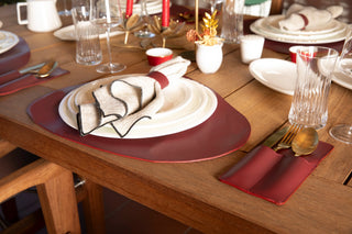 Velato Leather Place Mat Set