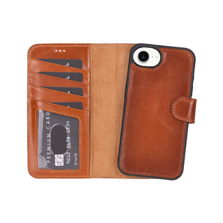 Magic - 2-in-1-Handyhülle für iPhone 17e / iPhone 16e aus Leder