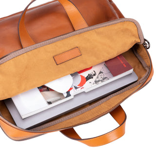 Thasos - Laptoptasche aus Leder - 16 Zoll