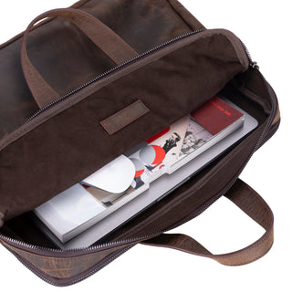 Thasos - Laptoptasche aus Leder - 16 Zoll