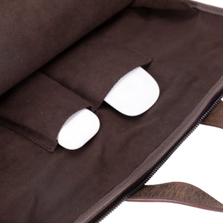 Thasos - Laptoptasche aus Leder - 16 Zoll
