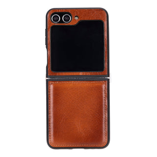 Flex Cover - Handyhülle für Samsung Galaxy Z Flip 5 aus Leder