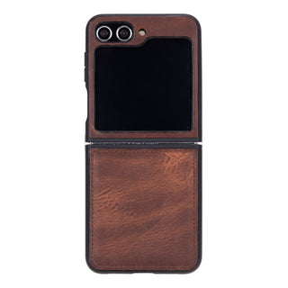 Flex Cover - Handyhülle für Samsung Galaxy Z Flip 5 aus Leder