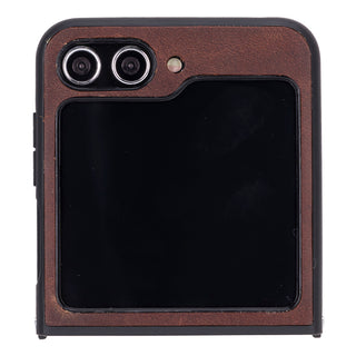 Flex Cover - Handyhülle für Samsung Galaxy Z Flip 5 aus Leder