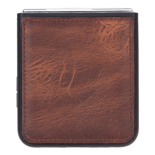 Flex Cover - Handyhülle für Samsung Galaxy Z Flip 5 aus Leder