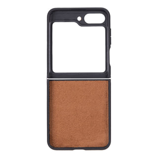 Flex Cover - Handyhülle für Samsung Galaxy Z Flip 5 aus Leder