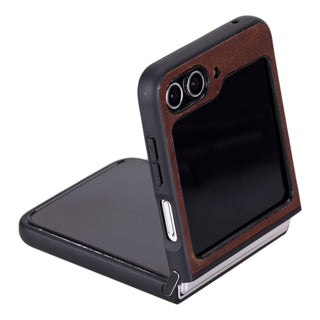 Flex Cover - Handyhülle für Samsung Galaxy Z Flip 5 aus Leder