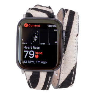 Slim Double Tour Leather Apple Watch Band