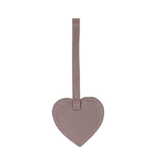 Heart Leather Bag Charm