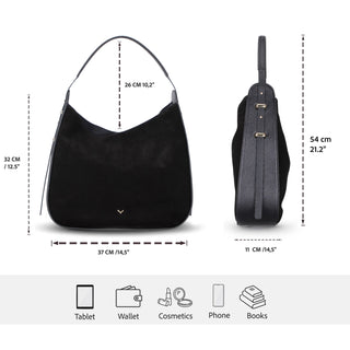 Carina Suede Leather Women's Bag