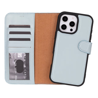 Magic - 2-in-1-Handyhülle für iPhone 16 Pro aus Leder