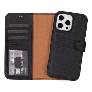 Magic - 2-in-1-Handyhülle für iPhone 16 Pro Max aus Leder