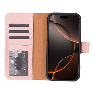 Magic - 2-in-1-Handyhülle für iPhone 16 Pro Max aus Leder