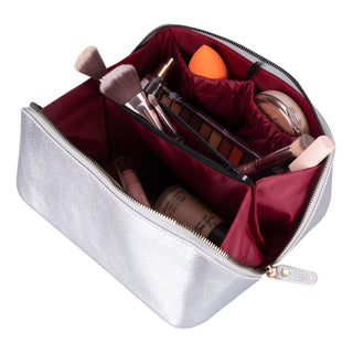 Ella Leather Make up Bag