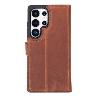 Liluri Samsung Galaxy S25 Ultra Detachable Leather Wallet Case