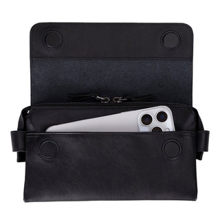 Prestige Leather Clutch Bag
