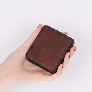 Flex Cover - Handyhülle für Samsung Galaxy Z Flip 6 aus Leder