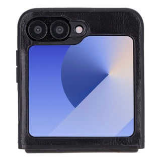 Flex Cover - Handyhülle für Samsung Galaxy Z Flip 6 aus Leder