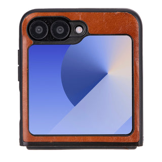 Flex Cover - Handyhülle für Samsung Galaxy Z Flip 6 aus Leder