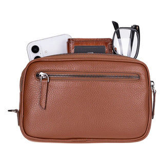 Noma Leather Clutch Bag