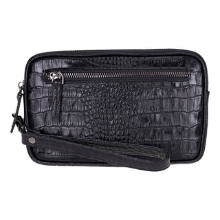 Noma Leather Clutch Bag