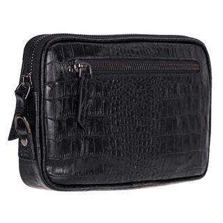 Noma Leather Clutch Bag