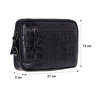 Noma Leather Clutch Bag
