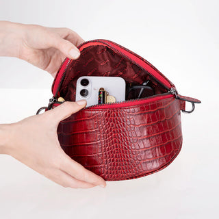 Alora Leather Crossbody Bag
