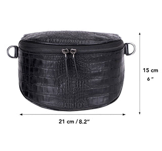 Alora Leather Crossbody Bag