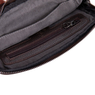 Noma Leather Clutch Bag