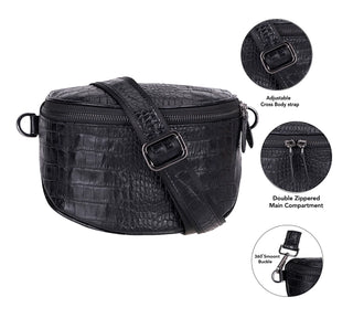 Alora Leather Crossbody Bag