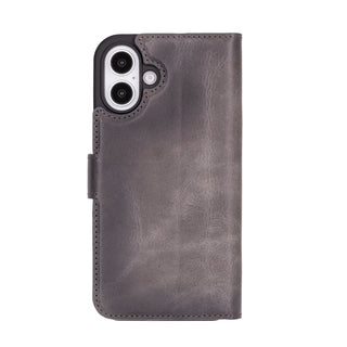 Magic - 2-in-1-Handyhülle für iPhone 16 Plus aus Leder