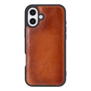 Magic - 2-in-1-Handyhülle für iPhone 16 aus Leder